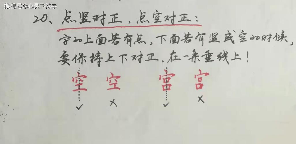 就是没有形成上下重合的平衡线才导致字看起来歪斜当然就不稳定了