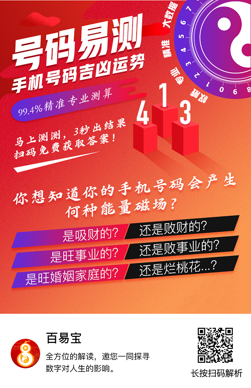 手机号码测吉凶先知命后改运! 当你拥有正能量的手机号