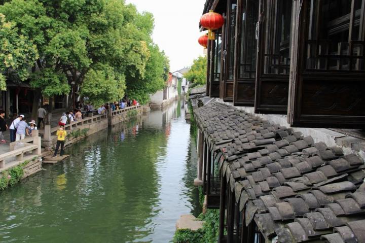 周庄离上海比较近的一个景点小桥流水典型的江南水乡以前来过-苏州