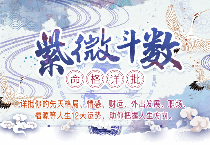 紫微精批  紫微斗数是东方中国最著名的占星学利用人类出生时夏历