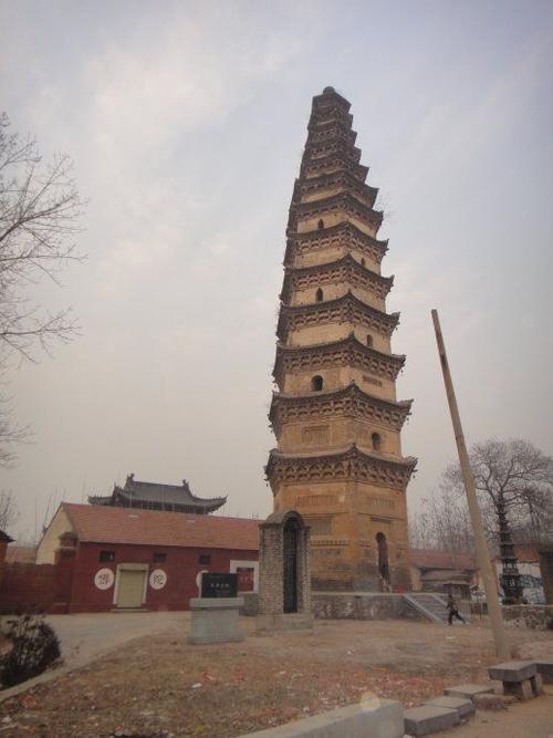 cqg123采集到许昌鄢陵乾明寺塔