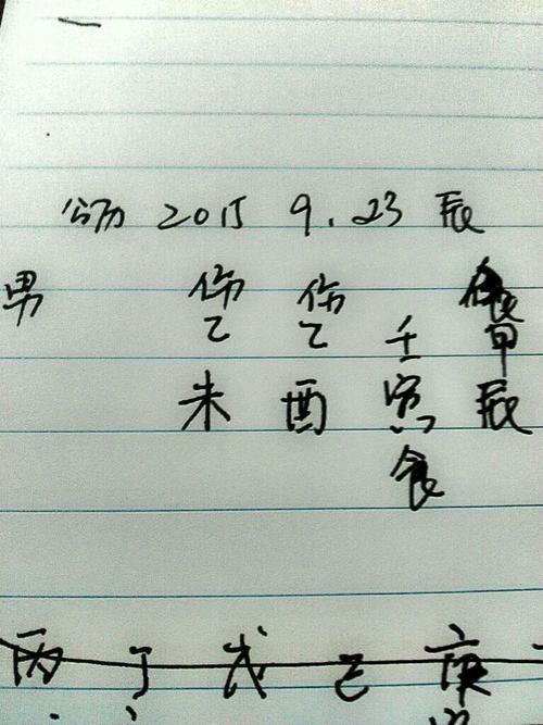 帮我看看我儿子生辰八字怎么样2015年9月23号 农历8月11 早上8点生的