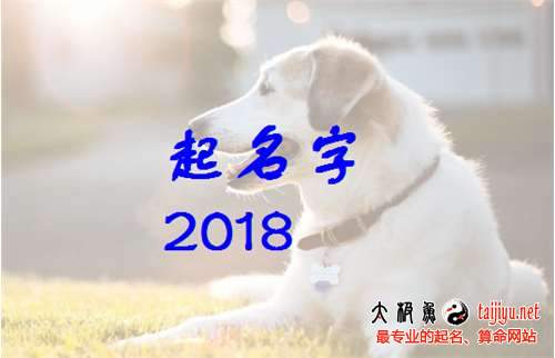 2018狗年女宝宝起名宜忌用字