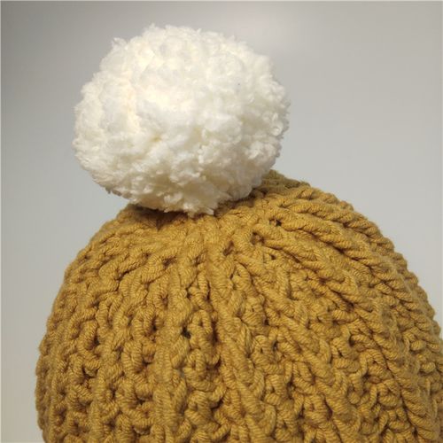 雪妃雪球材料编织毛线钩针帽子保暖护耳冬季毛线