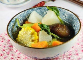 五行蔬菜汤帮你调理阴阳补肾益气