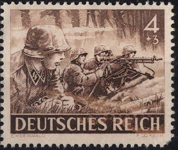 二战中的假邮票现已成邮票市场上的珍品组图