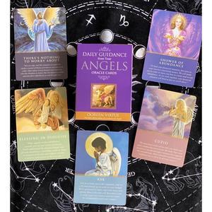 daily guidance from your angel oracle 守护天使指引卡英文卡牌
