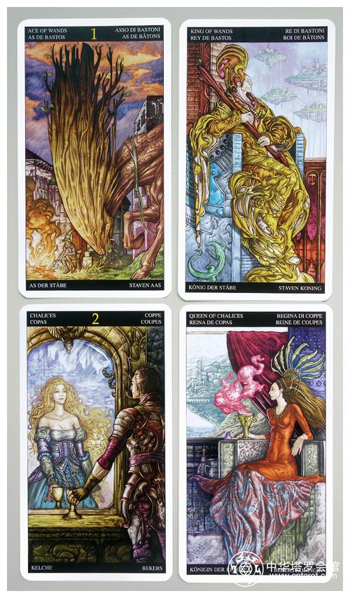 现货原装意大利进口正版universalfantasy tarot普及范特西塔罗牌