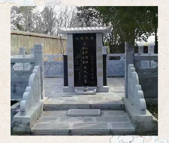 厂家直销青石墓碑设计各种石材墓群农村墓地雕字墓碑大型陵园墓群